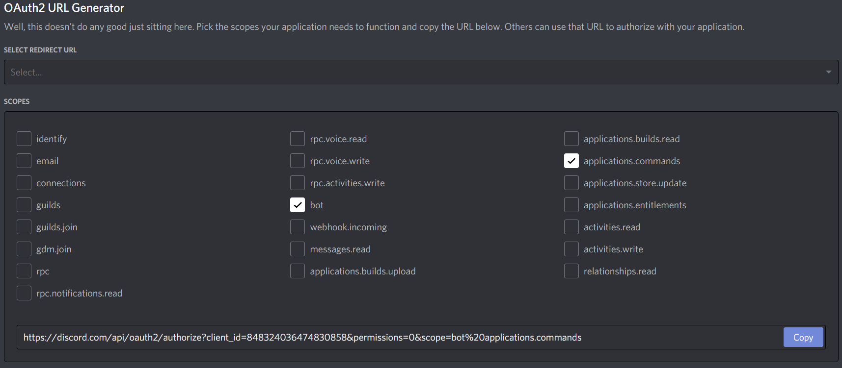 OAuth2 scoping