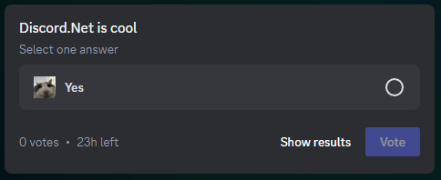 example poll